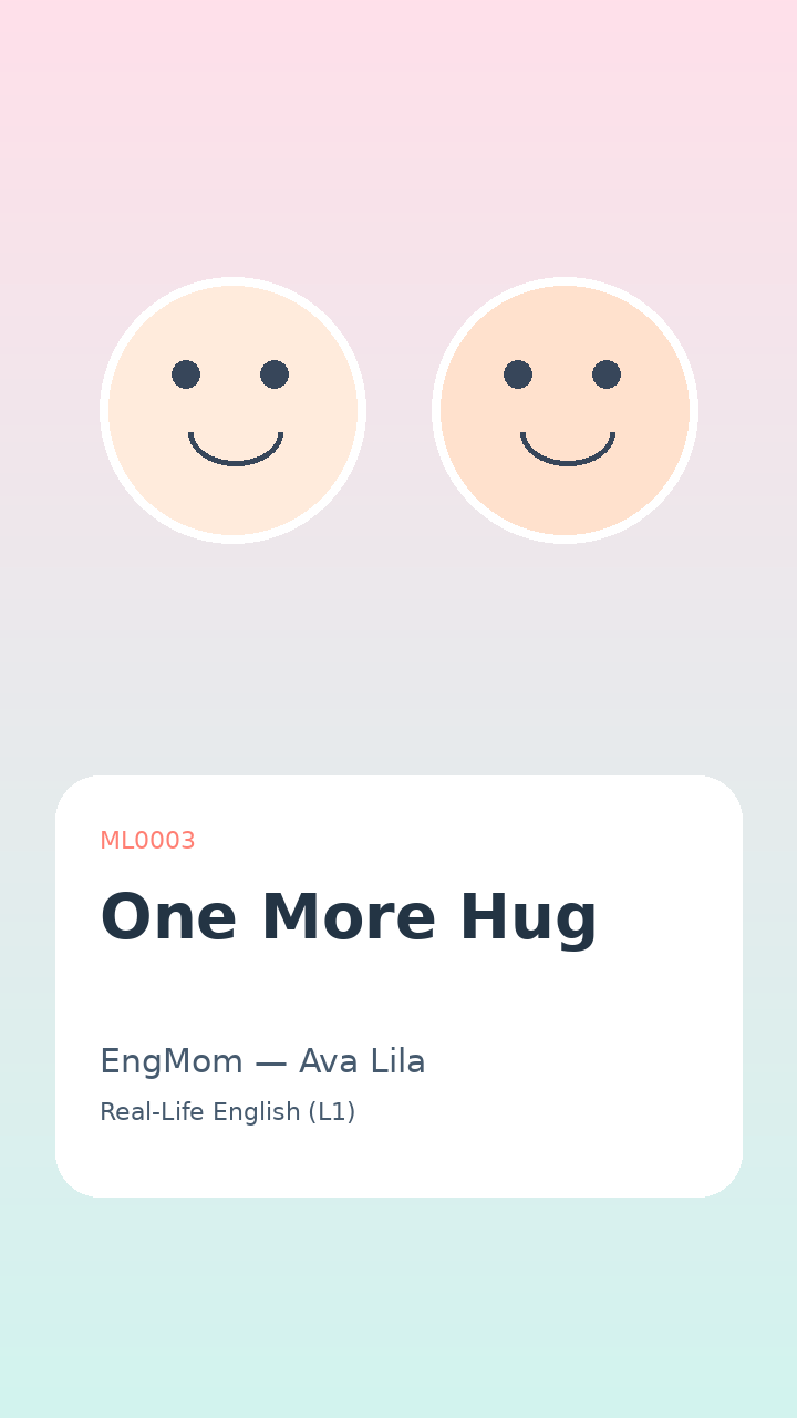 ML0003 One More Hug thumbnail